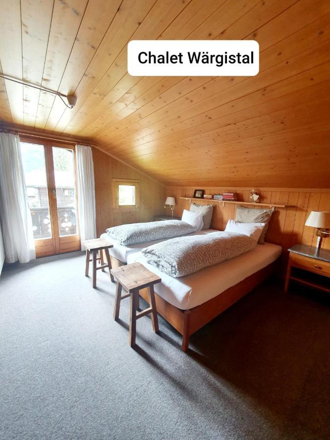 Chalet Wärgistal Grindelwald Exteriör bild